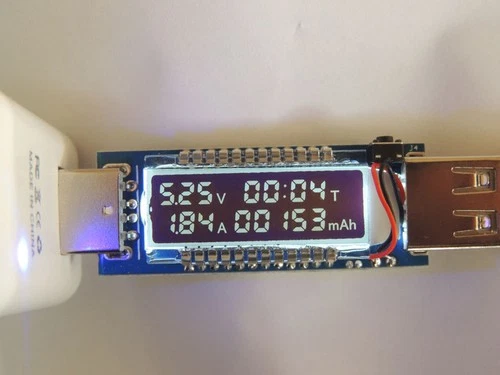 Keweisi USB multimeter Time Voltage Current Charger Capacity Tester