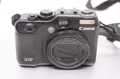 Canon PowerShot G12 10.0MP Digital Camera - Black for sale online
