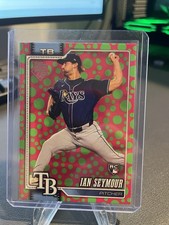 2026 Topps Series 1 - Ian Seymour #165 RC Easter Polka Dots - Tampa Bay Rays