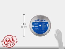 Evolution 14 Inch 66T Steel Cutting Blade for Saws