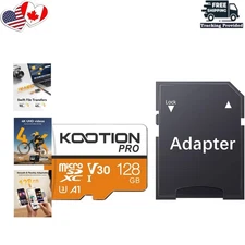 128GB Micro SD Card U3 A1 V30 - Ultimate High-Speed Storage for Drones & More