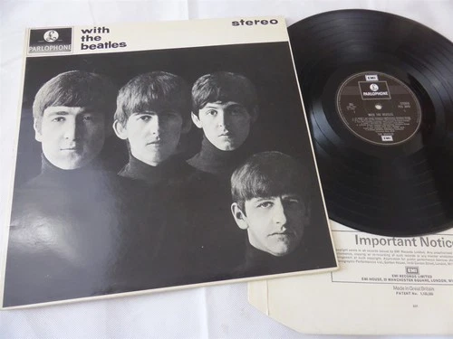 THE BEATLES - WITH THE BEATLES, ,PARLOPHONE ,1976 ,PCS3045, VG++/M-