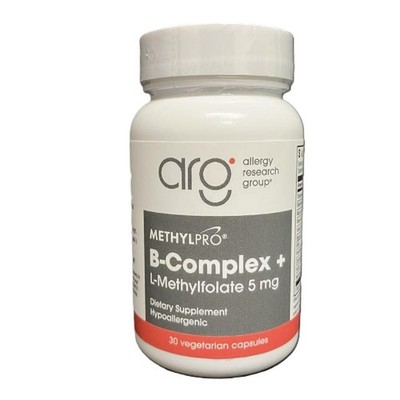 MethylPro B Complex + 5mg L-Methylfolate (30 Capsules)