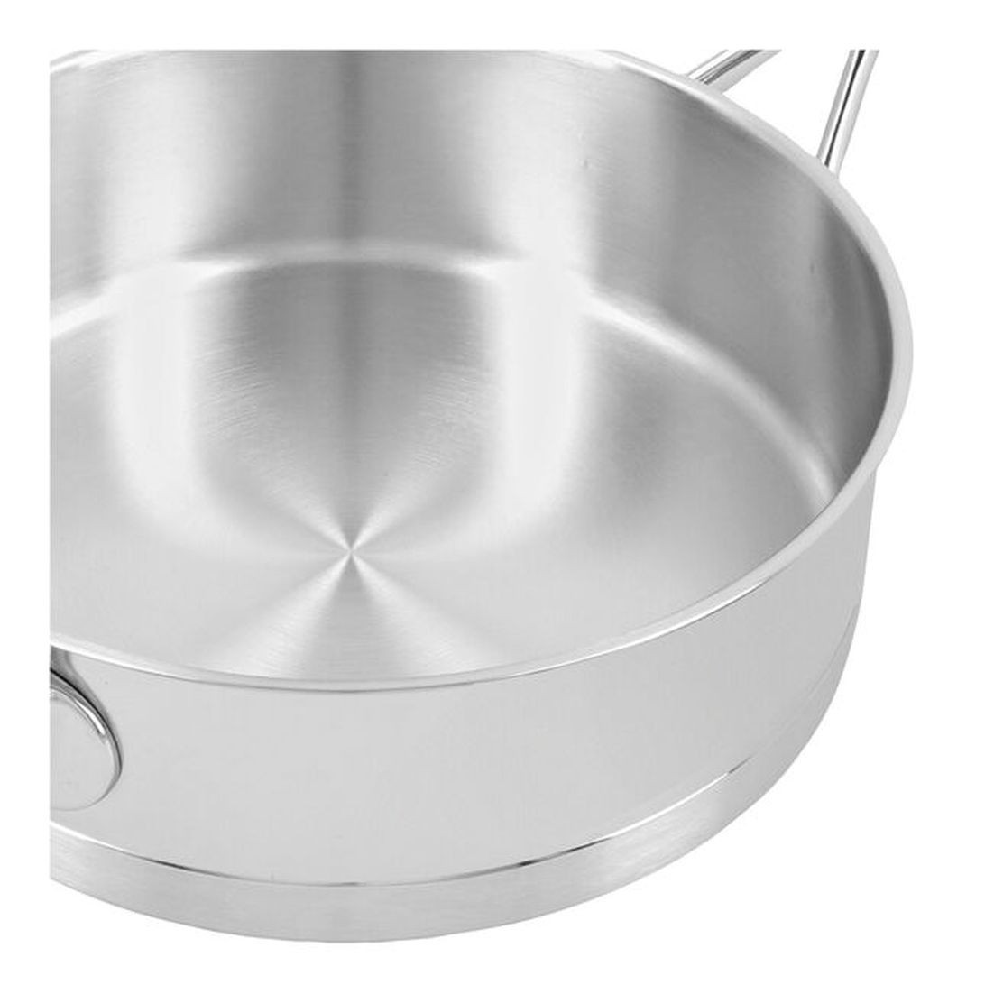Demeyere Atlantis 5 qt Sauté Pan Helper Handle And Lid, 18/10 Stainless Steel
