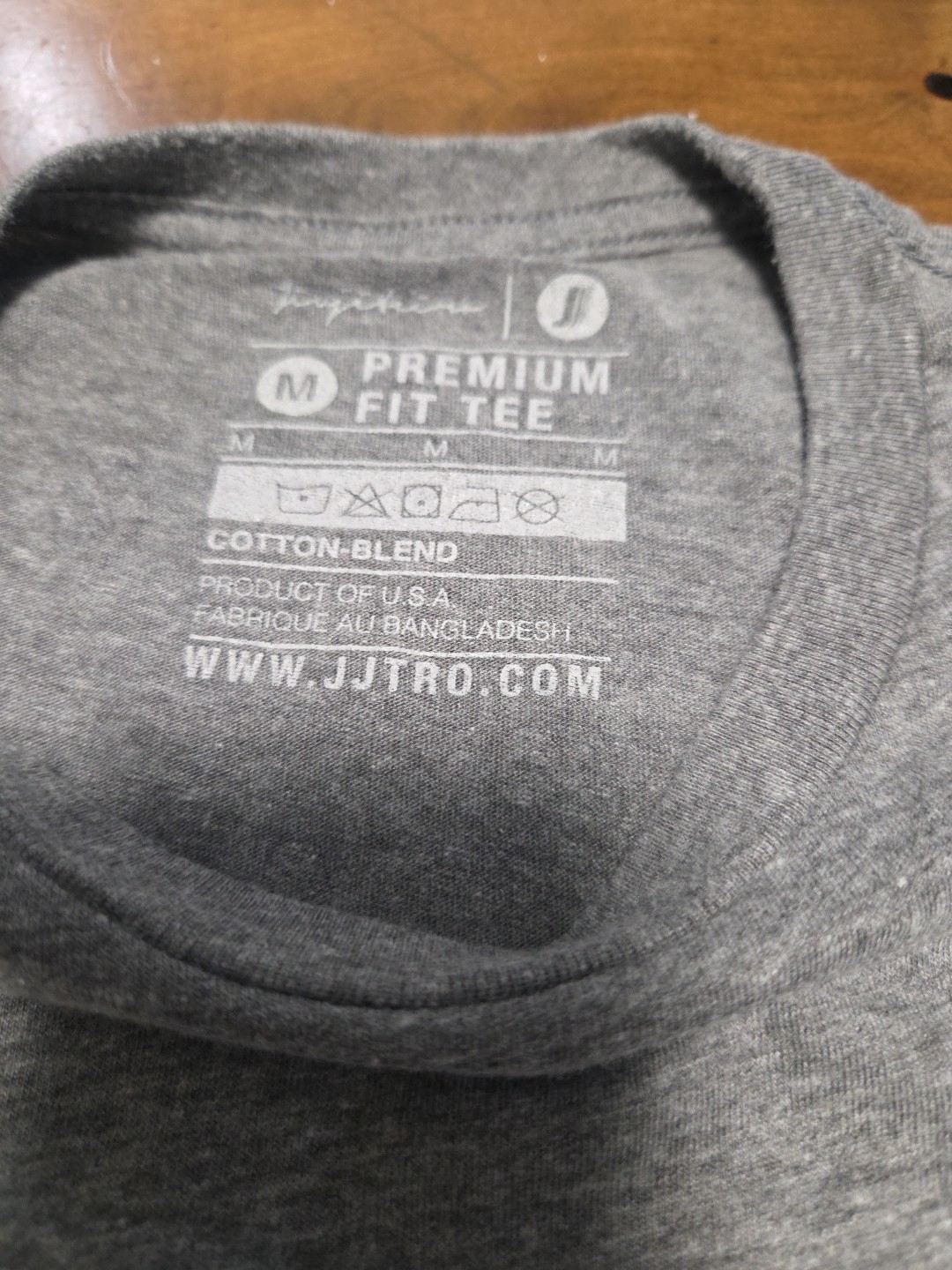 Jiujiteiro BJJ Shirt Medium Gray Premium Fit Jiu Jitsu Grappling Monkey Tee image 4