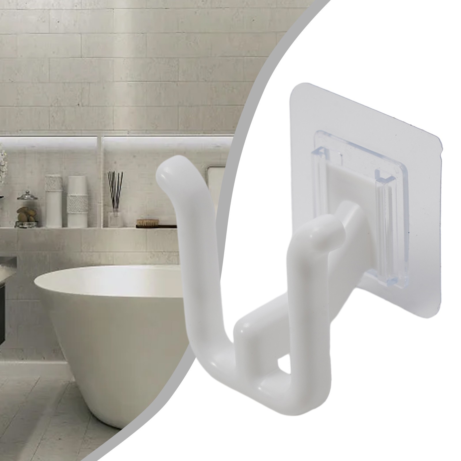 APL Ciabatte a gancio alta qualità bagno facile organizzazione 7*5*5cm