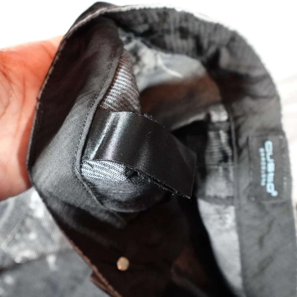 Pantalones Custo Barcelona Pintura Salpicaduras Hombre 30x32 (Estimado) Calce Recto Gris Foto 3 de 4