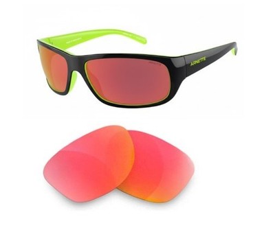 newpolar lentes de repuesto polarizadas para arnette 4263 el carmen rojo rubí