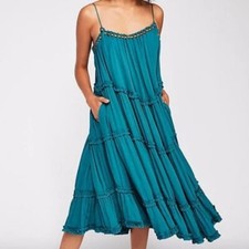 NWT Free People Fallin Hard Midi Dress Size S D32