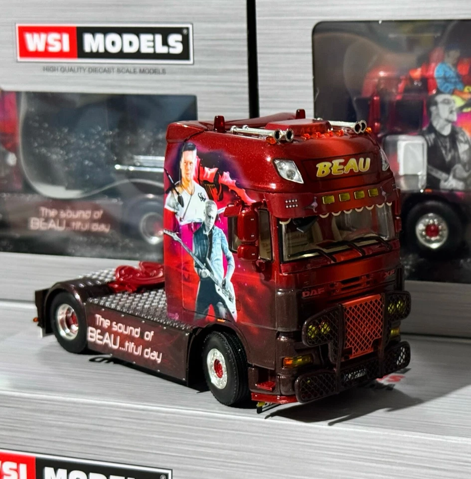 DAF XF 105 super space cab 4x2 " Transports Beau - U2 " WSI truck models 1:50 - Image 3 of 4