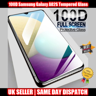  Für Samsung Galaxy A02S 100D Hartglas HD Displayschutzfolie Schutz