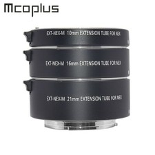 Allloy Auto Focus Macro Extension Tube Ringfor Sony FE NEX E-Mount A7 A9 A6600