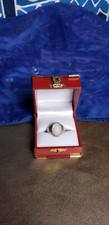 Beautiful Vintage Sterling silver Unisex Moonstone Ring Band Size 9.5