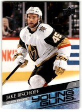 2020-21 Upper Deck Young Guns Jake Bischoff Rookie #713 Vegas Golden Knights