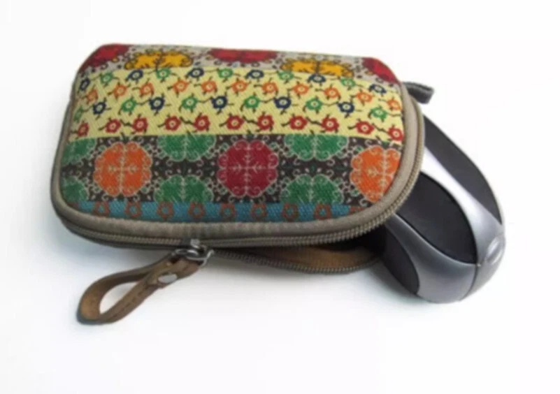 2pcs Thickened Digital Storage Bag Portable Data Cable Mouse Earphone Organizer - Image 4 of 4