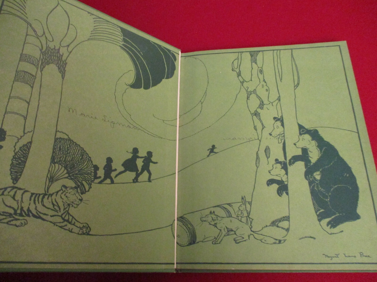 The Real Story Book Wallace C. Wadsworth (1927) Vintage Hardcover