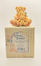 VTG 1991 Enesco Cherished Teddies Friends Come In All Sizes Figurine 8i50/679