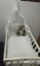 John Lewis Partners Anna Swinging Crib White Crib Swing