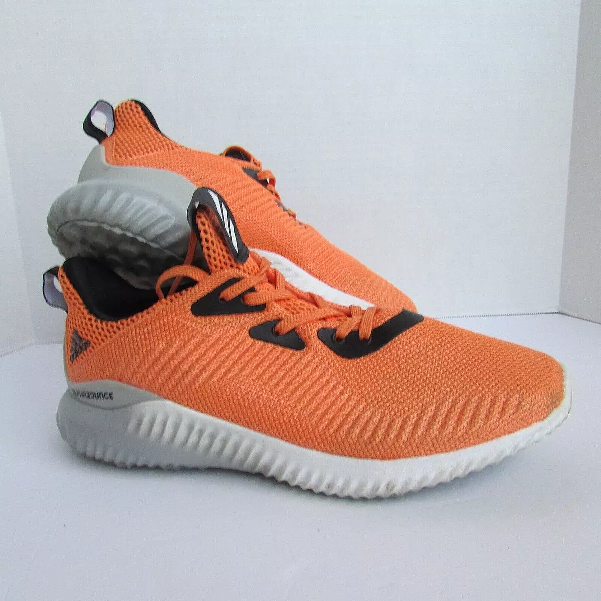 Alphabounce black cheap orange