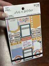 📔 HUGE LOT FOILED 1168pc Stickers Bullet Journal Sticker Pad Stickabilities NEW