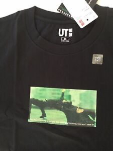 Men s Uniqlo Matrix  T shirt Sz XS Sci Fi Movie Art 