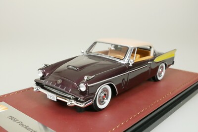 Packard Hawk 1958 shadowtone red - jewel beige - 1 von 60 - 1/43 GLM GLM165603