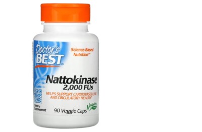 Doctor's Best, Nattokinase, 2,000 FUs, 90 Veggie Caps