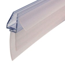 Uniblade Universal Shower Screen Seal for Straight or Curved 4-10mm Thick Glass