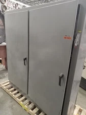 SAGINAW Electrical Control Cabinet, 84" x 77" x 18" Type-12 Electrical Enclosure