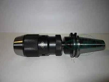 CME/HARVEST 5/8" heavy duty KEYLESS DRILL CHUCK W. CAT40 ARBOR CNC TOOLING--NEW
