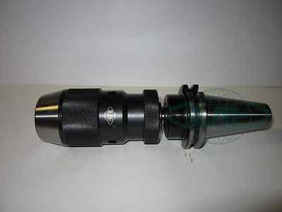 CME/HARVEST 5/8'' heavy duty KEYLESS DRILL CHUCK W. CAT40 ARBOR CNC TOOLING--NEW