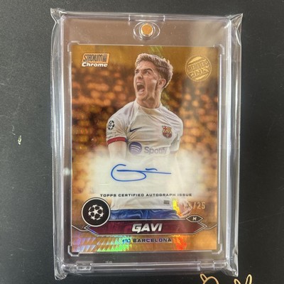 Gavi Fc Barcelona Autograph Card | eBay