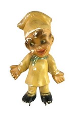 Miller Studio Chalkware Chef Boy Wall Hanging Plaque Hooks Kitchen Utility