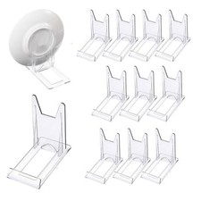 Acrylic Plate Stands  Plate Stand Plastic Stand Adjustable Decorative Plate Ho...