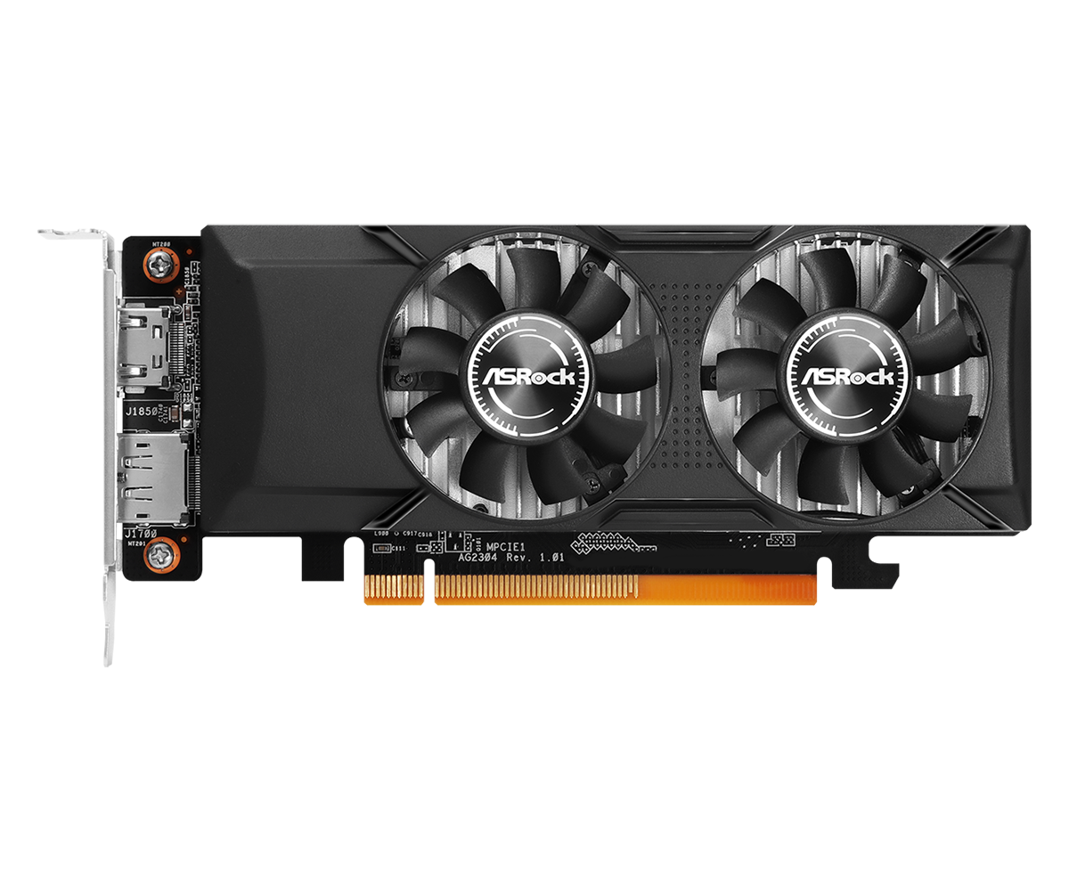 ASRock AMD Radeon RX 550 Low Profile 4GB Graphics Card GDDR5