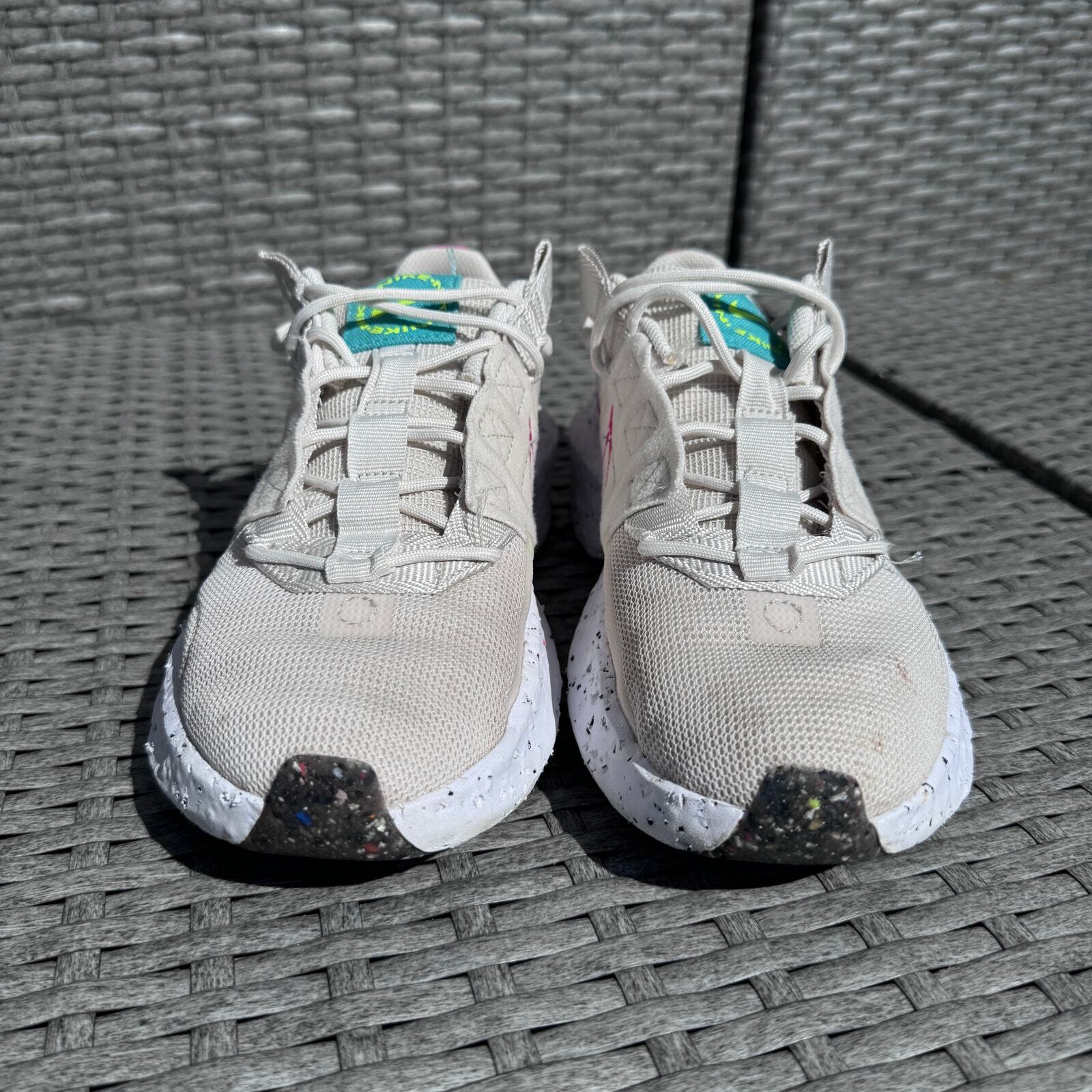 Nike Crater Impact Running Shoes Sneakers Low Top CW2386-004 Beige Womens Size 8 thumbnail 5