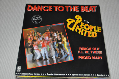 People United - Reach Out I'll be there- Pop 80er 80s - 12'' Maxi Single Vinyl LP