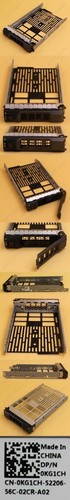 New Dell 3.5" KG1CH HDD Tray R730 R730xd MD1400 US-SameDayShipping - Picture 2 of 2