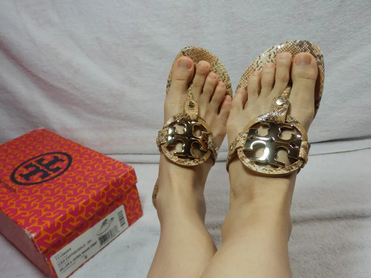 Tory burch miller sandals wide feet cheap