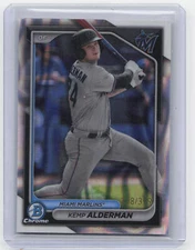 2024 Bowman #BCP-82 Kemp Alderman Chrome Prospects Lava Refractors #/399