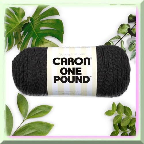 Dunkelgrau Mix Crafters Delight Garn - 16oz, Stärke 4 Medium, 100% Acryl - Perfekt - Bild 2 von 7