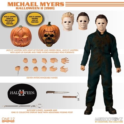Mezco NEW * One:12 Michael Myers * Halloween II (1981) Action
