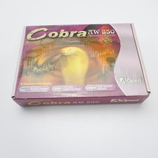 NEW Vintage Collectible AOPEN COBRA AW-850 SOUND CARD 6 CHANNEL PCI