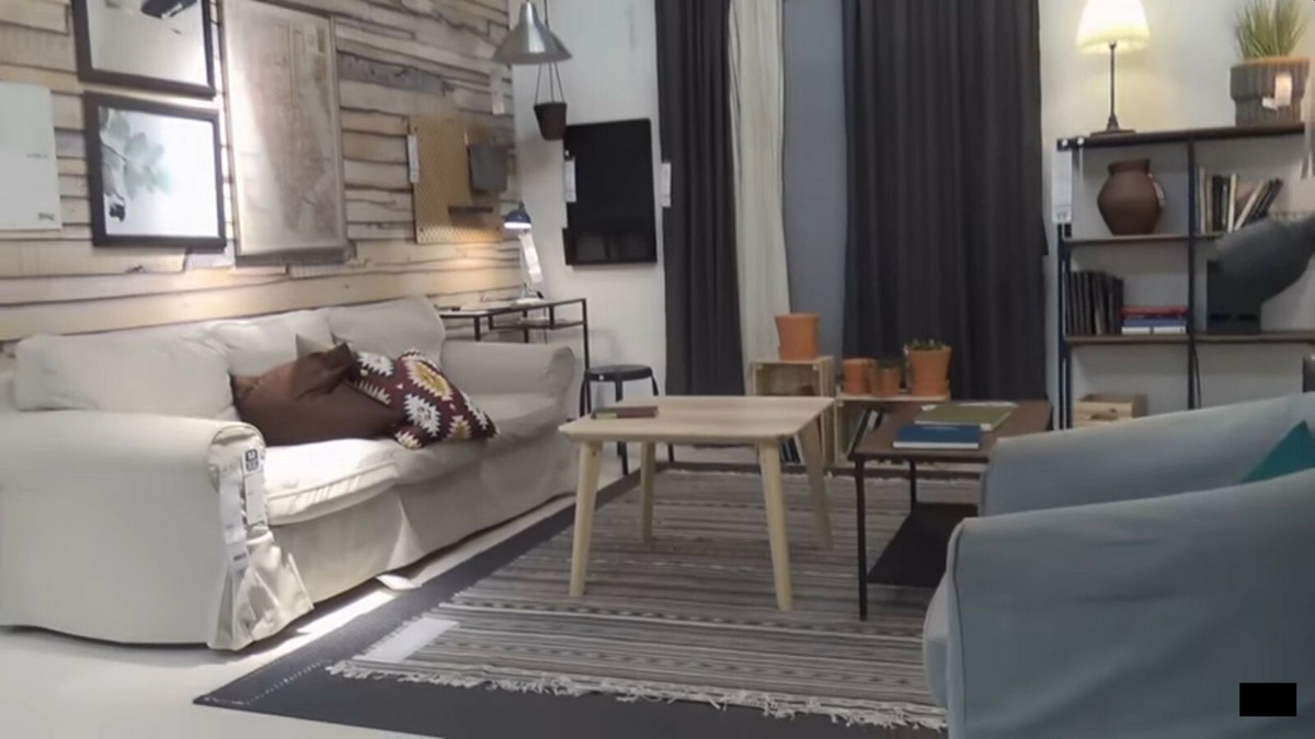 IKEA Kattrup Area Rug Flatwoven Handmade Gray 7'10