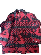 Woolrich Women’s Large Vintage Navajos Print Wool Jacket/coat