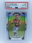 2017 Panini Prizm #269 PATRICK MAHOMES Silver Prizm RC Rookie PSA 10 GEM MINT