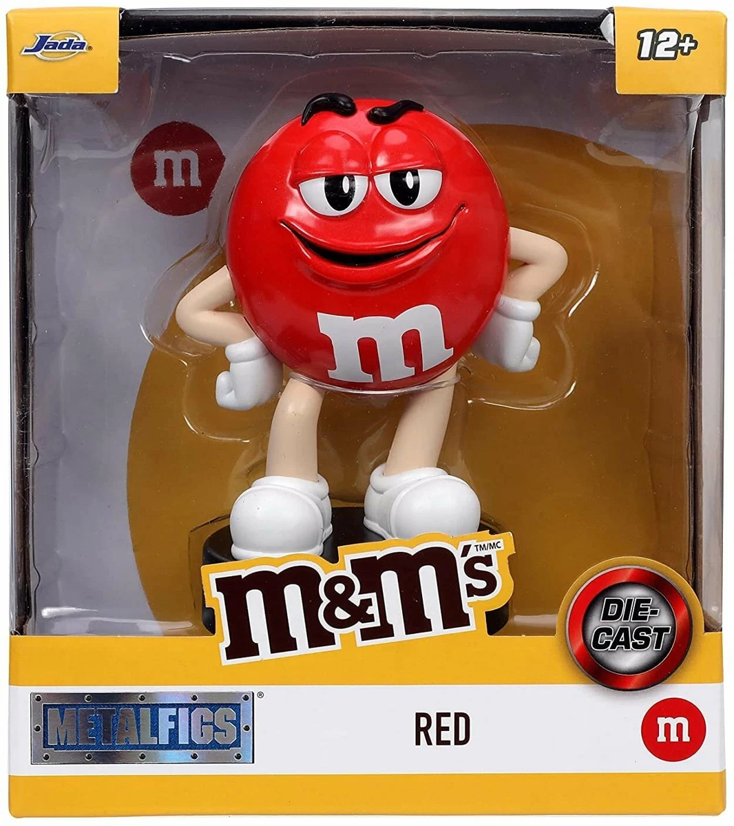 M&M's Blue 4-Inch Metals Die-Cast Metal Figure