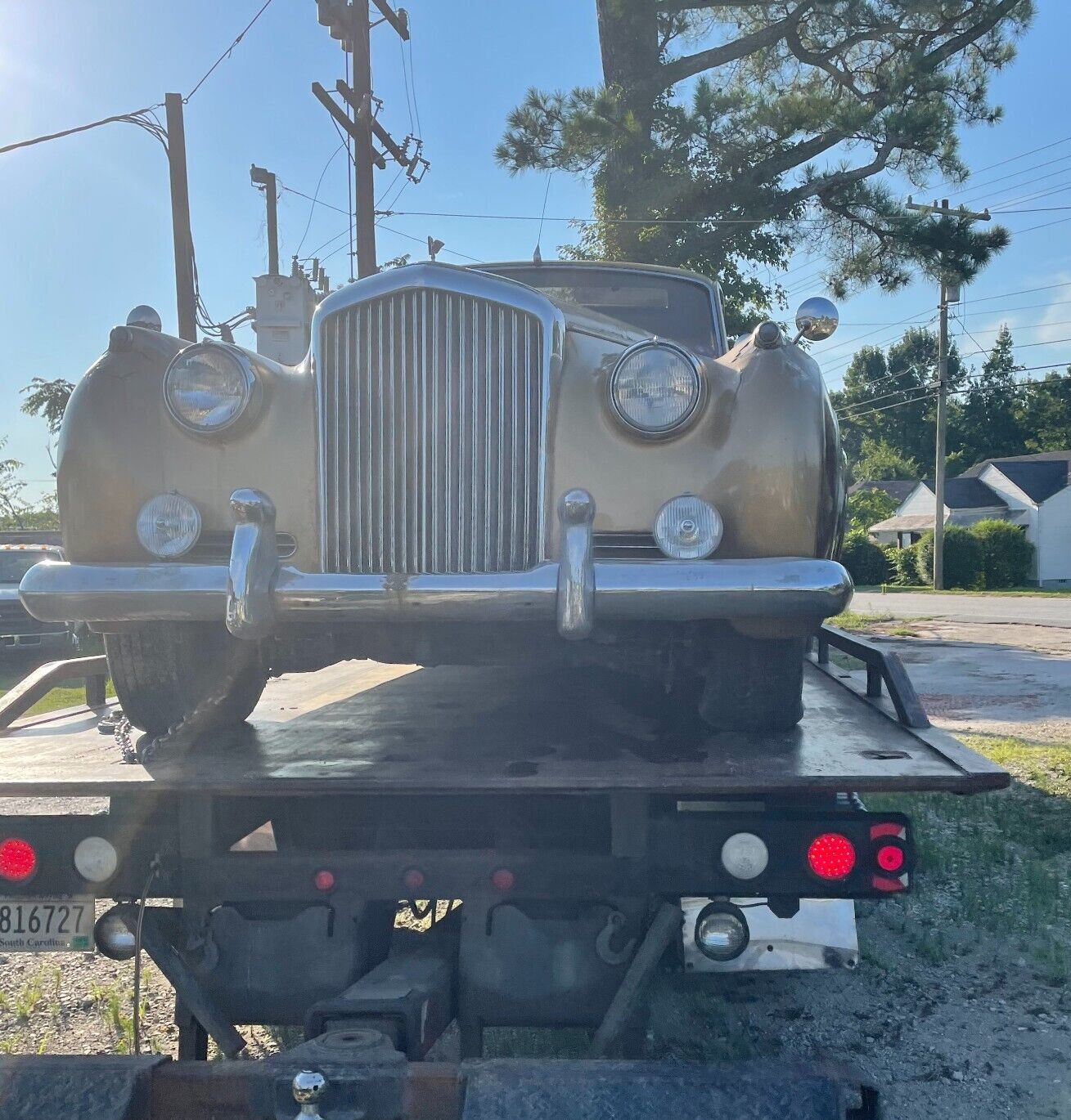 ROLLS ROYCE SILVER CLOUD `55-65 BATTERY COVER. THE WORLDS LARGEST USED INVENTORY