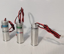 Lot of 3: Asstd Laserland Class IIIB, 400-450, 515-532, 635-850 nm Laser Modules