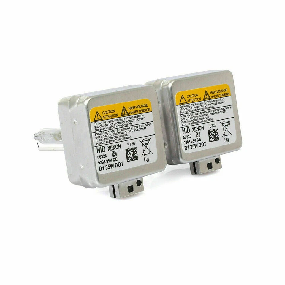 D1S HID Xenon Headlight Light Bulbs OEM Replacement For BMW Audi VW 6000K White - Image 3 of 4